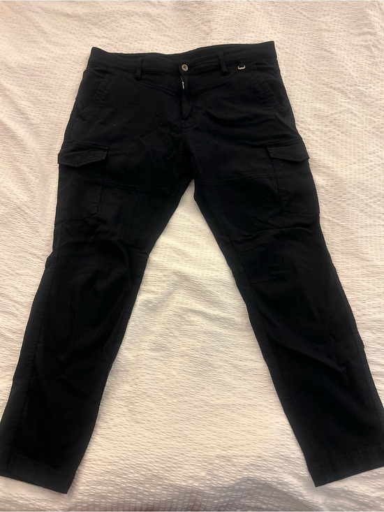 Other - Men's Black Cargo Pants - Classic Utility Style